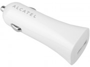 Alcatel CC50 White Cigarette Lighter USB Charger 5V/2A 