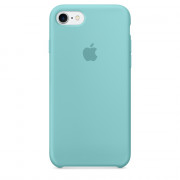 Apple IPhone Azure blue silicone case 