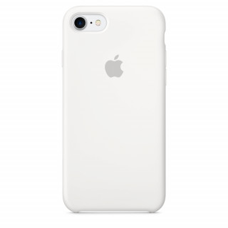 Apple IPhone White silicone case Mobile