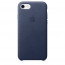 Apple IPhone Night blue leather case thumbnail