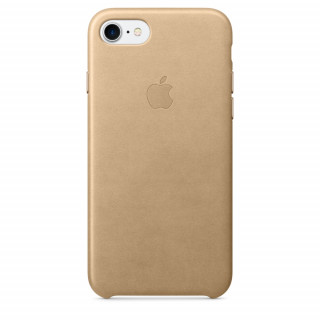 Apple IPhone beige leather case Mobile