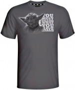 Star Wars - Yoda T-shirt (gray) M 