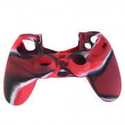 Dualshock 4 husă silicon (camo red) 