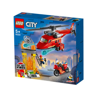 LEGO City Fire Elicopter de pompieri (60281) Jucărie