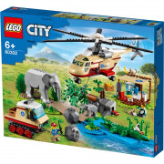 LEGO City Operațiune de salvare a animalelor sălbatice (60302) 