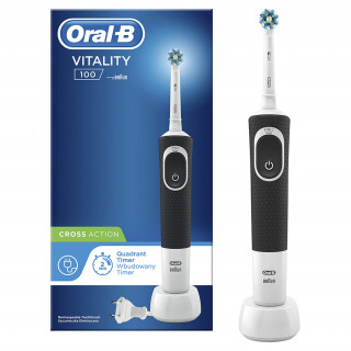 Oral-B D100 Vitality electric toothbrush Sensi, black Acasă