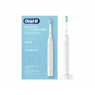 Oral-B Pulsonic Slim Clean 2000 white electric toothbrush Acasă