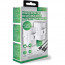 Venom VS2874 Xbox Series S&X 1100 mAh battery (2 buc.) + 3 m charging cable (White) Xbox Series