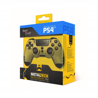 Metaltech PS4 Wireless Controller (Gold)  PS4