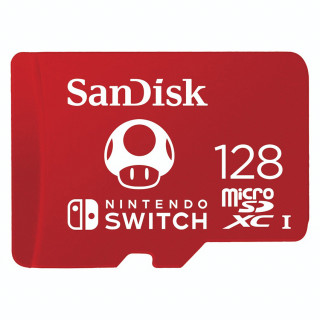 Sandisk microSDXC Card Nintendo Switch 128GB, 100MB/s, U3, C10, A1, UHS-1 PC