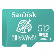 Sandisk microSDXC Card Nintendo Switch 512GB, 100MB/s, U3, C10, A1, UHS-1 