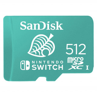 Sandisk microSDXC Card Nintendo Switch 512GB, 100MB/s, U3, C10, A1, UHS-1 PC