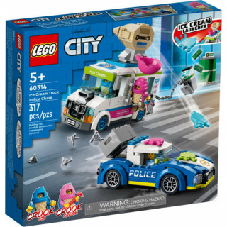 LEGO City Ice Cream Van Police Chase (60314) Jucărie