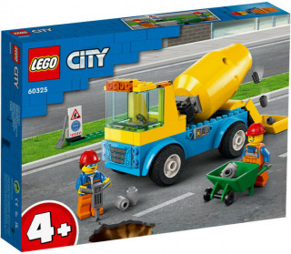 LEGO City Cement Mixer Truck (60325) Jucărie