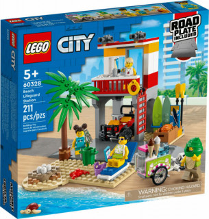 LEGO City Beach Lifeguard Station (60328) Jucărie