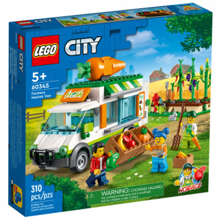 LEGO City Furgoneta fermierului (60345) Jucărie