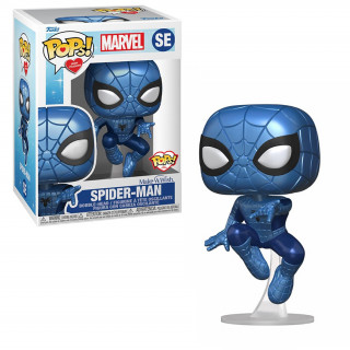 Funko Pops! with Purpose Marvel: Make a Wish - Spider-Man (Metallic) SE Bobble-Head Vinyl Figure Cadouri