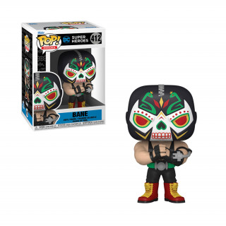 Funko Pop! Heroes: Dc Super Heroes - Bane (Dia De Los Dc) #412 Vinyl Figure Cadouri