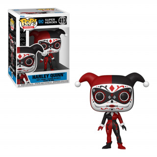 Funko Pop! Heroes: Dc Super Heroes - Harley Quinn (Dia De Los Dc) #413 Vinyl Figure Cadouri