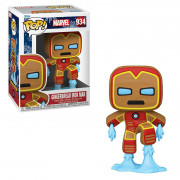 Funko POP! Marvel: Holiday - Gingerbread Iron Man #934 Bobble-Head Vinyl Figure 