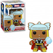 Funko POP! Marvel: Holiday - Gingerbread Thor #938 Bobble-Head Vinyl Figure 