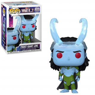 Funko Pop! Marvel: What If...? - Frost Giant Loki #972 Bobble-Head Vinyl Figure Cadouri