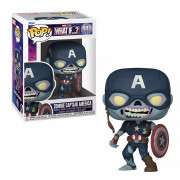 Funko Pop! Marvel: Marvel What If...? - Zombie Captain America #941 Vinyl Figura 