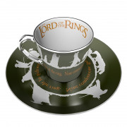 LORD OF THE RINGS - Mirror mug & plate set - Fellowship 