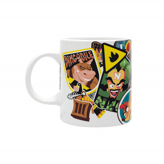 CRASH BANDICOOT - Mug - 320 ml - Sticker Crash Cadouri