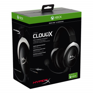 Kingston HyperX CloudX Gaming Headset (Silver) HX-HSCX-SR/EM Multi-platform