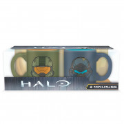 HALO - Set 2 mini-mugs - 110 ml - Masterchief Vs Locke 