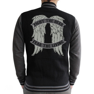 THE WALKING DEAD - Jacket - "Angel Wings" black/drk gry (XXL) Cadouri