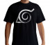 NARUTO SHIPPUDEN - T-shirt  "Konoha" black - new fit (M) thumbnail