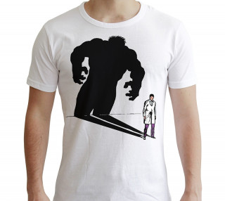 MARVEL - T-shirt  "Hulk Shadow" white - new fit (L) Cadouri