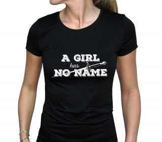 GAME OF THRONES - T-shirt  "A Girl Has No Name" women's black - basic (XL) Cadouri