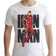 MARVEL - T-shirt  "IM Classic" white (M) 