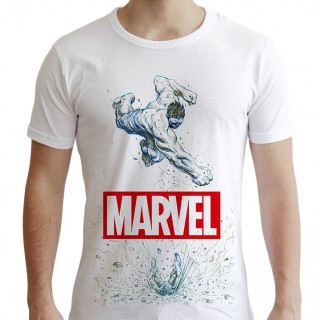 MARVEL - T-shirt  "Marvel Hulk" white (Size S) Cadouri