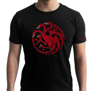 GAME OF THRONES - T-shirt  "Targaryen" black (S) Cadouri