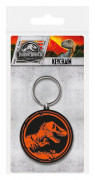 Jurassic World Fallen Kingdom Rubber Keychain Logo 6 cm 