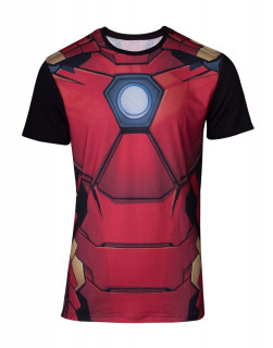 Marvel Sublimated Iron Man T-shirt (XL) (M-I) Cadouri