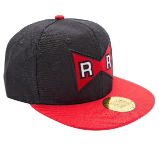 DRAGON BALL - Snapback Cap - Black & Red - Red Ribbon Cadouri