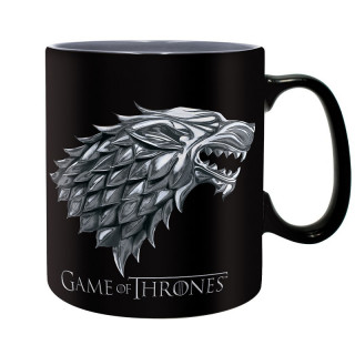 GAME OF THRONES - Mug - 460 ml - Stark/Winter is coming Cadouri