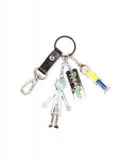 Rick and Morty - Character Charms Metal Keychain (M-I) Cadouri