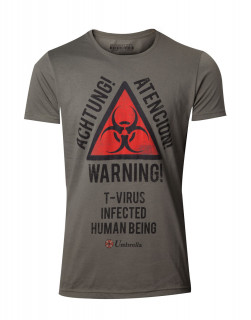 Resident Evil - Biohazard Warning T-shirt L (M-I) Cadouri