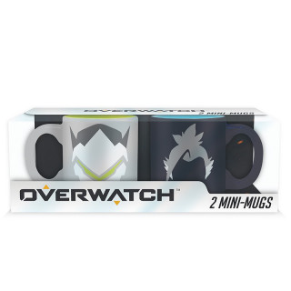 OVERWATCH - Set 2 espresso mugs - 110 ml - Hanzo & Genji Cadouri