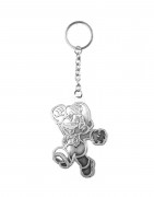 Nintendo Silver Mario keychain (M-I) 