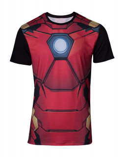 Marvel Sublimated Iron Man T-shirt (M) (M-I) Cadouri