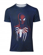 Spiderman Acid Wash T-shirt (M) (M-I) 