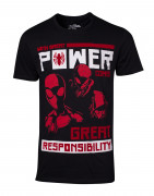 Spiderman Power vs Responsibility T-shirt (L) (M-I) 