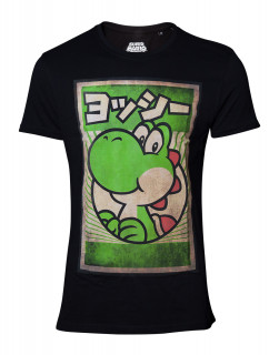 Nintendo - Propaganda Poster Inspired Yoshi T-shirt (M-I) (L) Cadouri